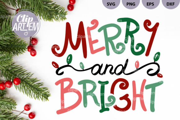 Christmas Sublimation PNG SVG Vector for Illustrations
