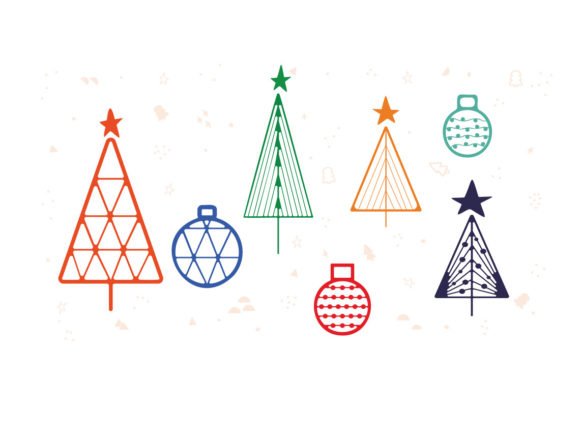 Minimal Christmas Tree SVG for Handmade Creations